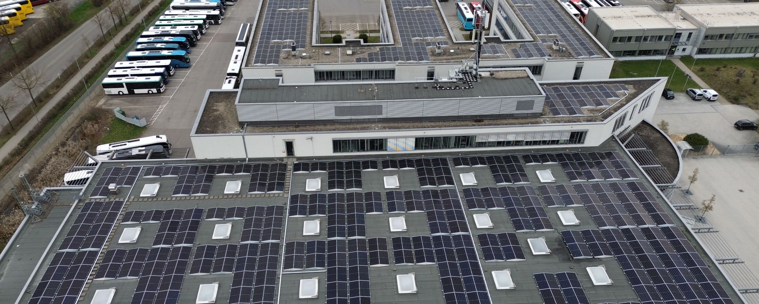 Photovoltaic systems on the roof
